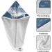 Fishes Undersea Hair Towel 2 Pack | Super Absorbent Quick Dry Hair Turbans for Women & Girls - Buy Online on GoSupps.com