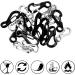 20 Pack Mini Carabiner Hooks - Small Snap Lock Carabiners for Camping Travel & Hiking - Key Chain Clips - Buy Online on GoSupps.com