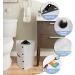Cloth Diaper Sprayer Splatter Shield with Clips - Prevent Toilet Mess - Buy Online on GoSupps.com
