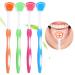 Travel-Friendly Plastic Tongue Scraper | Freshens Breath, Removes Bacteria | Tongue Cleaner & Cleaning Tool - Buy Online on GoSupps.com