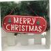 Yardenfun Ornament Christmas Hanging Decoration Christmas Door Decorations House Number Decorative Items Iron - Buy Online on GoSupps.com