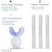 Sparx Teeth Whitening Kit with LED Light for Sensitive Teeth - Fast Whitener for Long Lasting Results | Includes 3 Gel Syringes and Dual LED Mouthpiece - Buy Online on GoSupps.com