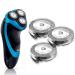 SH30 Replacement Heads for 3000 2000 1000 Series Shavers and S738 Click and Style SH30 Shaving Heads Razor Blades for S1560 3 pack