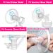 Durceler 16mm Silicone Flange Inserts Compatible with for Spectra S1 S2 Medeal Freestyle Pump in Style Harmony Swing S9 S10 S12 Pro Hands-Free Wearable Breast Pump Reduce 24-25mm Tunnel to 16mm - Buy Online on GoSupps.com