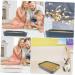 GREENADSCAPE 2pcs Box Rabbit Toilet Square Toilet Hamster Toilet Rabbit Bed Pet Litter Pan Trainer Guinea Pig Pp 27X18.8X4CM As Shown 2 - Buy Online on GoSupps.com