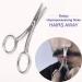 Babiface Nose Hair Scissor | Rounded Tip Safety Scissor for Facial Hair | Stainless Steel Trimmer for Men and Women - Buy Online on GoSupps.com
