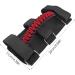 Paracord Grip Handle | Paracord Car Handle Grip Handle - Easy to Install Upgrade Metal Buckle Strong and Durable Design with 3 Nylon Strap for Outdoor Travel Fits Truck Evikoo A:red Handle - Buy Online on GoSupps.com