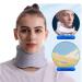 Adjustable Neck Support Brace for Pain Relief - Soft Sponge Ergonomic Cervical Collar for Men, Women, Elderly - Breathable & High Elastic - Light Brown - Buy Online on GoSupps.com