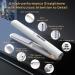 Buy Cordless 2-in-1 Hair Straightener & Curler - USB Rechargeable Mini Flat Iron with Fast Heating & Adjustable Temp - White - Buy Online on GoSupps.com