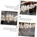 Ipetboom Rhinestone Bridal Comb Hair Comb Bridal Headpiece Crystal Headpiece Crystal Headdress Hair Pearls Bridal Pearl Headwear Honey Brows Hair Accessories Rhinestones Bride Abs - Buy Online on GoSupps.com