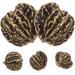Zerodeko Chinese Walnut Decoration | Hand Exercise Balls for Adults | Mini Walnut Figures & Brass Handicrafts | Unique Tea & Pet Decor - Buy Online on GoSupps.com
