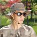 Taeku Buschhut - Men & Women Mesh Boonies Fishing Hat with Chin Strap | Outdoor Anglenhut - Khaki - Buy Online on GoSupps.com