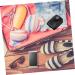 Portable Lipstick Organizer Bag | Tiny Makeup Case with Mirror | Travel-Friendly Lipstick Storage - Buy Online on GoSupps.com