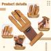 RMISODO 2-Piece Archery Glove Set for Shooting and Hunting | 3-Finger Leather Hand Protector - Buy Online on GoSupps.com