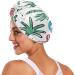 Cartoon Coconut Tree Fruits Hair Towel Set - Super Absorbent Quick Dry Hair Turbans for Women & Girls - 2 Pack - Buy Online on GoSupps.com