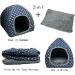 Guinea Pig Bed and Hide Soft Warm Hamster Bed House Cave Nest for Small Animal Chinchilla Hedgehog Ferret Bunny - Buy Online on GoSupps.com