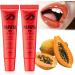 Lezehea 2pack Papaya Ointment Papaya Gel Lip Balm Papaya Ointment Lip Balm for Men & Women Papaya Balm Moisturizing & Repairing Removes Dead Skin & Brightens Lips - Buy Online on GoSupps.com