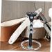 Ipetboom Shaving Brush Storage Rack | Metal Shaving Tools Organizer for Beard & Hair Brushes | Durable Razor Stand & Holder - Buy Online on GoSupps.com