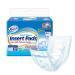 Adult Diaper Insert Pads - Unisex Protective Underwear Liners for Added Protection - Booster Pads for Disposable Pull-On Pants - Odor Control Adhesive Incontinence Pads - 6.3"x 18.1" - 30 Ct
