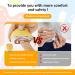 Caffney Electric Nail Clipper 3 Speeds Levels Electric Nail Trimmer with Nail Clip Storage Rechargeable Automatic Nail Clipper Portable Electric Fingernail Cutter Safety Fingernail Trimmer for Adult K Orange - Buy Online on GoSupps.com
