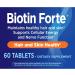 Nature's Way Biotin Forte | Supports Healthy Hair, Skin, Energy & Nerve Function | 60 Tablets - Buy Online on GoSupps.com
