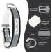 Senristar Personalized Reflective Leather Dog Collar - Engraved Name Tape for Small Medium & Large Dogs & Cats - XL 3.0 cm Width 45-55 cm Neck - Black - Buy Online on GoSupps.com
