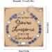 Stone Inspirational Bracelet Durable stone affirmation jewelry Elevate Spirit with Stone Inspirational Bracelet Empowering Gemstone Wristband Infused and Positive Energy Ideal for Daily Inspiratio - Buy Online on GoSupps.com