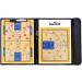 Shop Basketball Coaching Board with Magnetic Tactical Kit, Marker Pen, and Zipper Bag - Buy Online on GoSupps.com