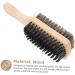 Shop Gleavi Men's 3-Piece Double-Sided Beard Brush Set | Vintage Grooming Gifts | Ideal for Hair & Shaving | International Shipping Available - Buy Online on GoSupps.com