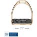 Buy Sprenger Fillis Stirrup - 120mm Step Width Stainless Steel with Colored Insert - 2 Pack Gold | International Shipping - Buy Online on GoSupps.com