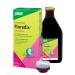 Herbal blood floradix with iron - solution to take 1x 700 ml - with increased iron requirement for preventing iron deficiency - vegetable tonic valuable herbal excerpts and vitamin C