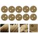 Buy Ifundom Moxa Cake & Sticks - 10 Pieces | Chinese Moxibustion Pads for Yin Yang Fengshui & Wellness - Buy Online on GoSupps.com