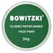 Bowitzki 30g Professional Face Paint Body Paint Water Based Face painting Makeup Safe for Kids and Adults Split Cake Single Color Halloween Christmas (Christmas Green)