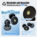 Noise Cancelling Ear Plugs for Sleeping - Reusable & Washable Mini Earplugs with Compact Case - Perfect for Concerts - Black - Buy Online on GoSupps.com