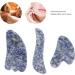 Gua Sha Scraping Massage Tool Set - 3PC Portable Beauty Boards for Face & Body Therapy - Buy Online on GoSupps.com