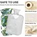 Buy Naanle Hot Water Bottle with Hawaii Flowers Cover - 2L Large Transparent Hot Water Bottle for Menstrual Cramps Pain Relief and Heat Therapy - International Shipping Available - Buy Online on GoSupps.com