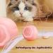 Peticularz Self-Employment Electric Powerball 2.0 - Interactive Cat Toy in Pink with Petals - Buy Online on GoSupps.com