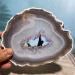 Amethyst Rough Stone Amethyst Agate Stone Slab Raw Minerl Gem Geode Home Decor Wicca Witchcraft - Buy Online on GoSupps.com