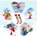 ZVINLOS Kids Ski Socks - Warm Winter Crew Socks for Boys and Girls - 2 Pairs/3 Pairs (Black & Pink, Medium) - Buy Online on GoSupps.com