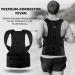 FEVAN Premium Adjustable Posture Correction | Breathable Back Support for Men & Women | Relieves Back & Neck Pain - Small - Buy Online on GoSupps.com