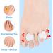 Hoogoo Pinky Gel Toe Separators 10Pcs Silicone Toe Spacers Small Toe Protector Spreader Cushions for Curled Overlapping Separate Toe Correct Hammer Toes Protect Toes 10 Count (Pack of 1) - Buy Online on GoSupps.com