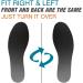 Carbon Fiber Insole for Foot Conditions - Arthritis, Mortons Toe, Turf Toe | 1 Piece 23.5cm (Women's Size 8, Men's 7) - Buy Online on GoSupps.com