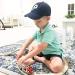 Monogrammed Toddler & Kids Baseball Cap - Adjustable Navy Hat for Ages 2-5 | Tiny Expressions - Buy Online on GoSupps.com