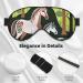 Soft Animal Embroidery Horse Eye Mask - Adjustable Breathable Light Blocking Double-Sided Sleep Mask for Comfortable Sleep - Buy Online on GoSupps.com
