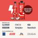 BRAINEFFECT MCT Oil C8 Bundle - 2 x 1000ml | Premium Coconut Oil for Energy & Focus | International Shipping - Buy Online on GoSupps.com