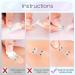 Invisible Face Lift Tape - 40 PCS V-shaped Wrinkle Patches for Instant Face Lifting and Makeup Enhancement - Waterproof and Hide Facial Wrinkles - Buy Online on GoSupps.com
