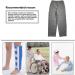 Daily Wear Men's Post Surgery Tearaway Pants | Easy Dressing for Paralysis & Fracture | Dark Grey | Zipper Size - Buy Online on GoSupps.com
