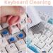 Gtinna 7 in 1 Keyboard Cleaning Brush Set | Electronics Cleaner Kit with Earbuds Pen and Bluetooth Headset Charging Box | Pink - Buy Online on GoSupps.com