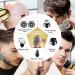 Best Head Shavers for Bald Men - 8D Rotary Electric Shaver & Beard Trimmer Kit (Golden - Buy Online on GoSupps.com
