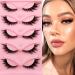 3d false eyelashes cat eye cat-eye natural artificial eyelash extensions set fox eye artificial eyelashes of course look 5 pairs reusable handmade light faux mink eyelashes (2-2) HR-FOX-2-2